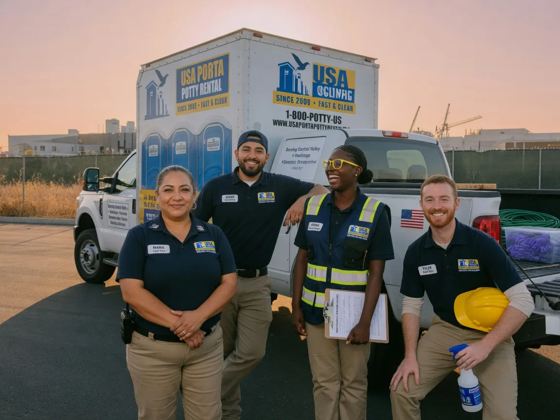 Portable Toilet Rental company in Gustine, TX